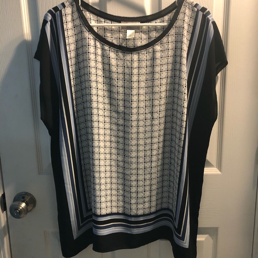 Gorgeous Loft Blouse size xl